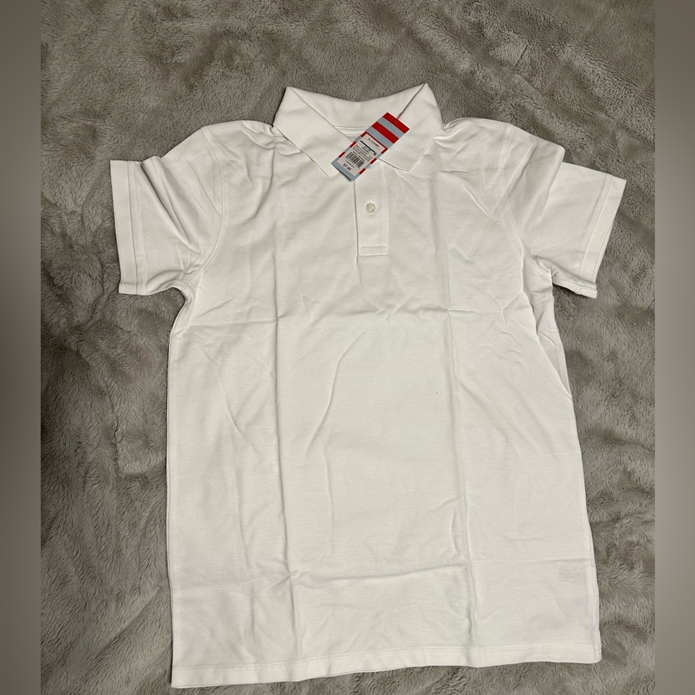 White polo school uniform